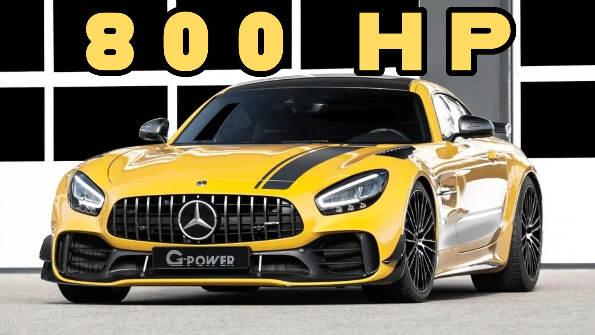 G-Power AMG GT R Pro: 800 HP Beast