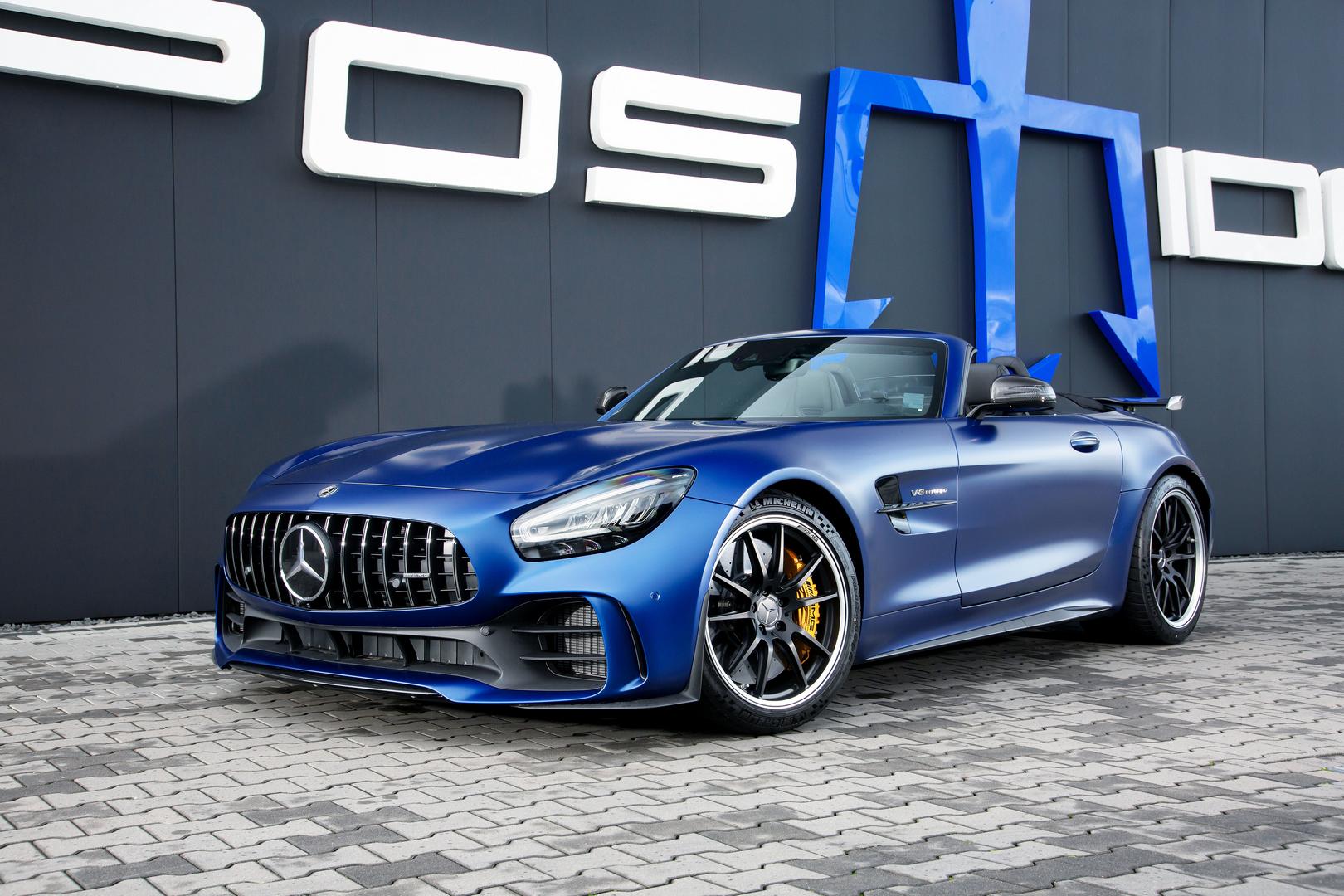 Mercedes-AMG GT R Roadster Tuned to 880hp by Posaidon