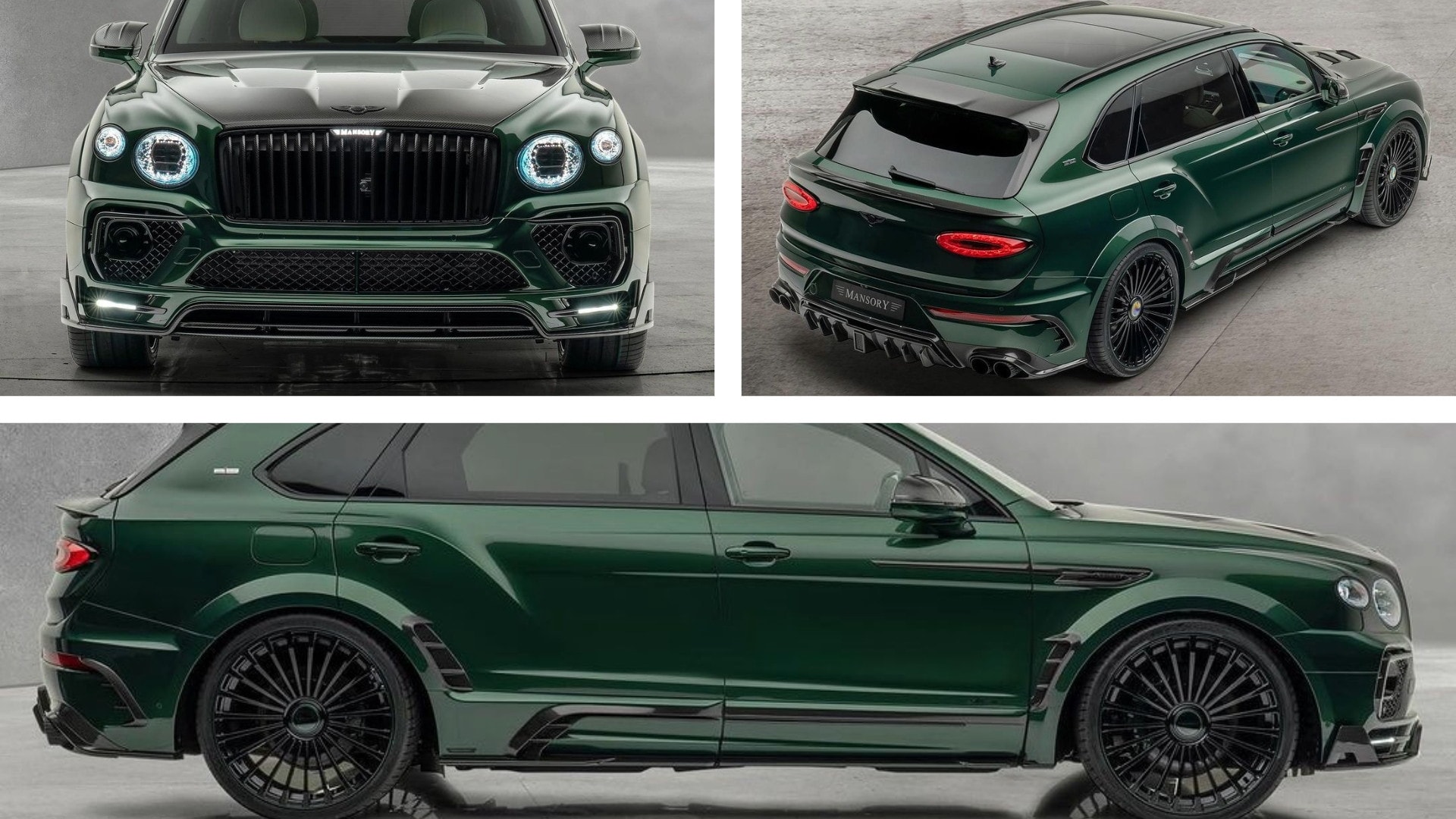 Mansory Boosts Bentley Bentayga EWB Performance