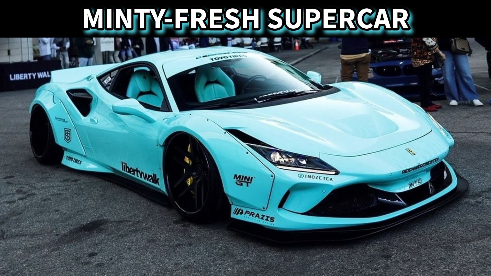 Liberty Walk Reveals Widebody Ferrari F8 Tributo