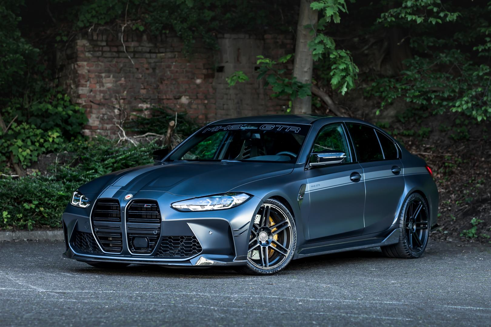 Manhart MH3 GTR Packs 650HP in BMW M3 G80