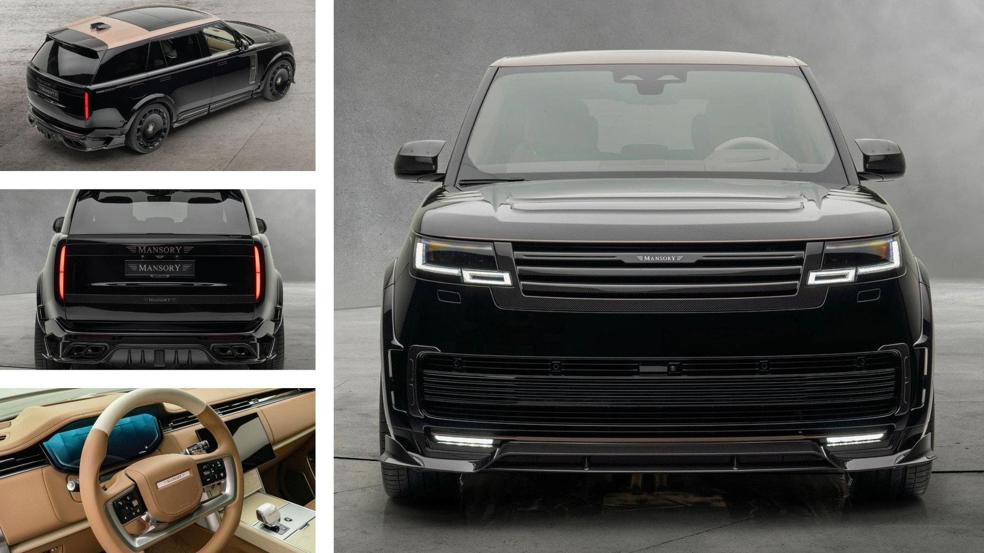 Mansory’s Black and Beige Range Rover