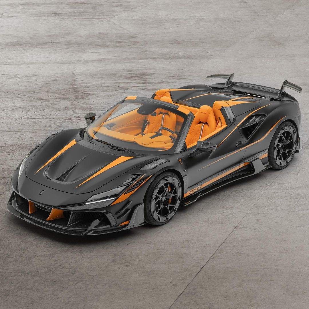 Ferrari F8 Spider Transformed by Mansory F8XX Upgrades