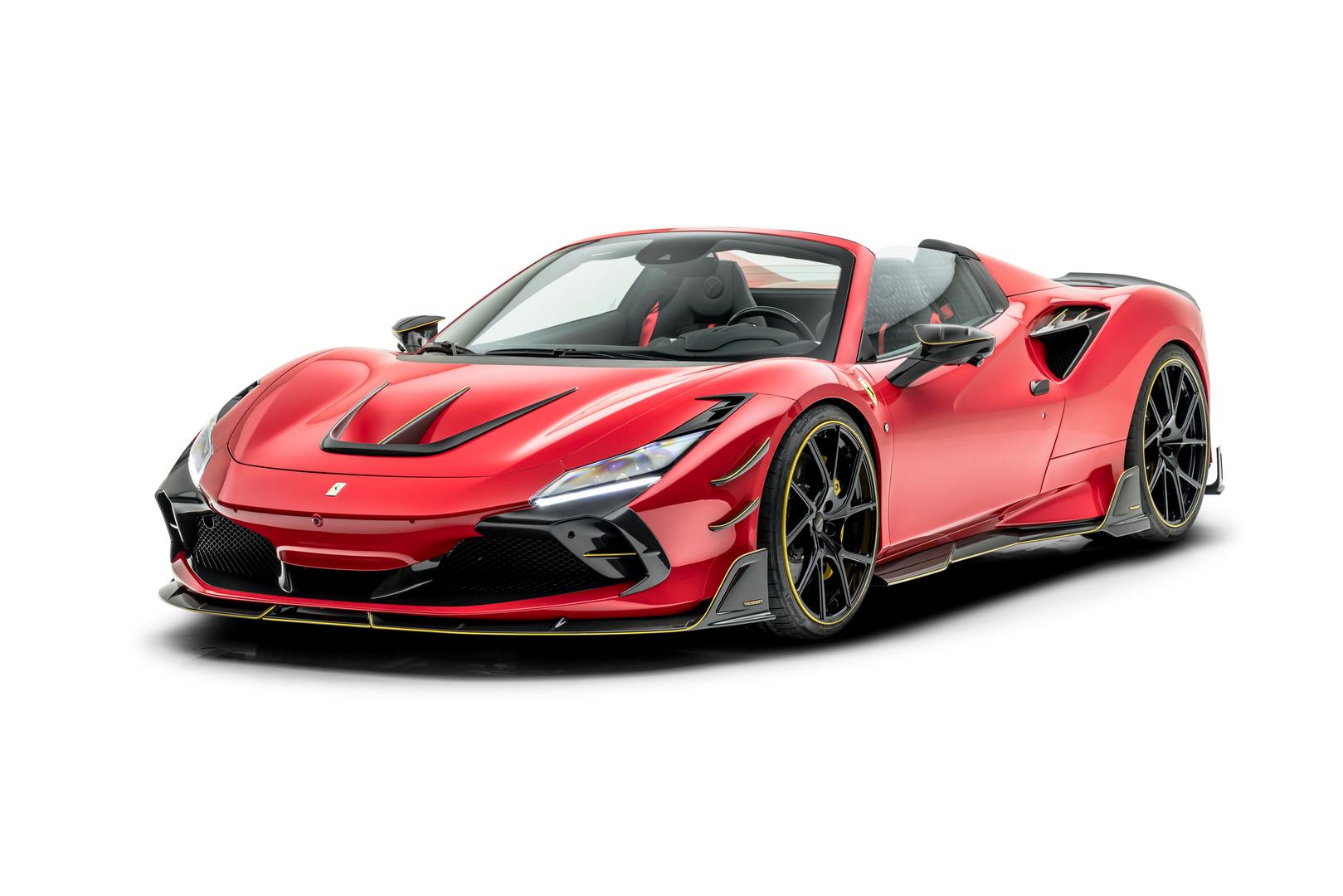 Mansory Boosts Ferrari F8 Spider to 880hp