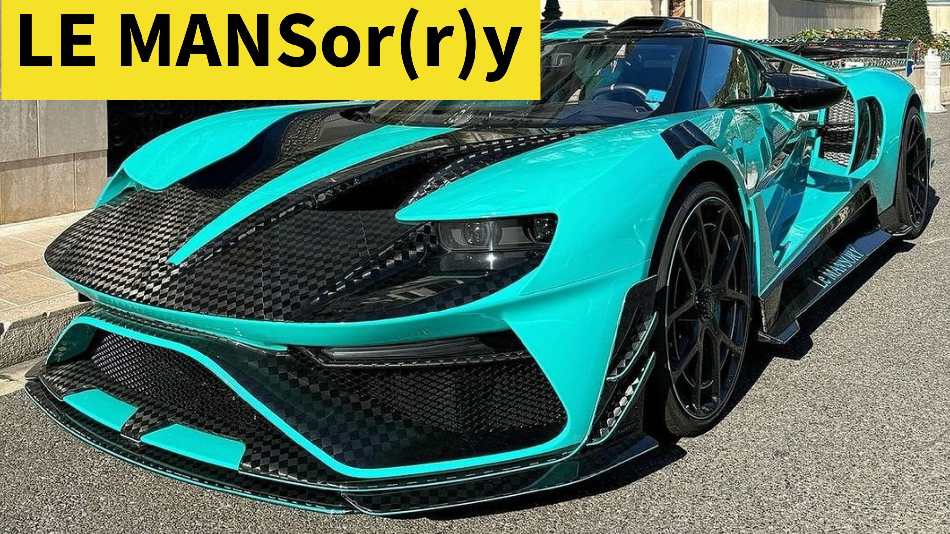 Mansory’s Custom Ford GT with 700 Hp