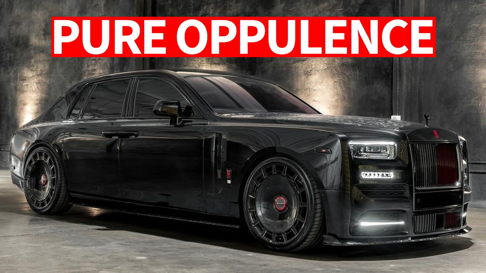 Black Mansory Phantom by RDB LA Hits US