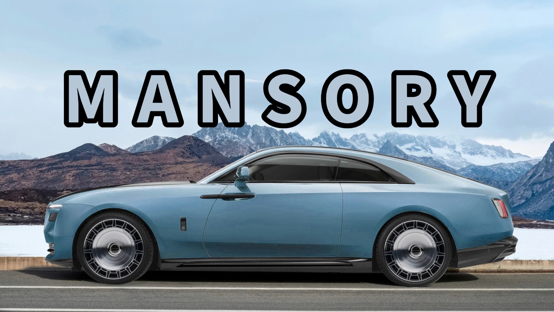 Mansory Rolls-Royce Spectre Body Kit and Wheels