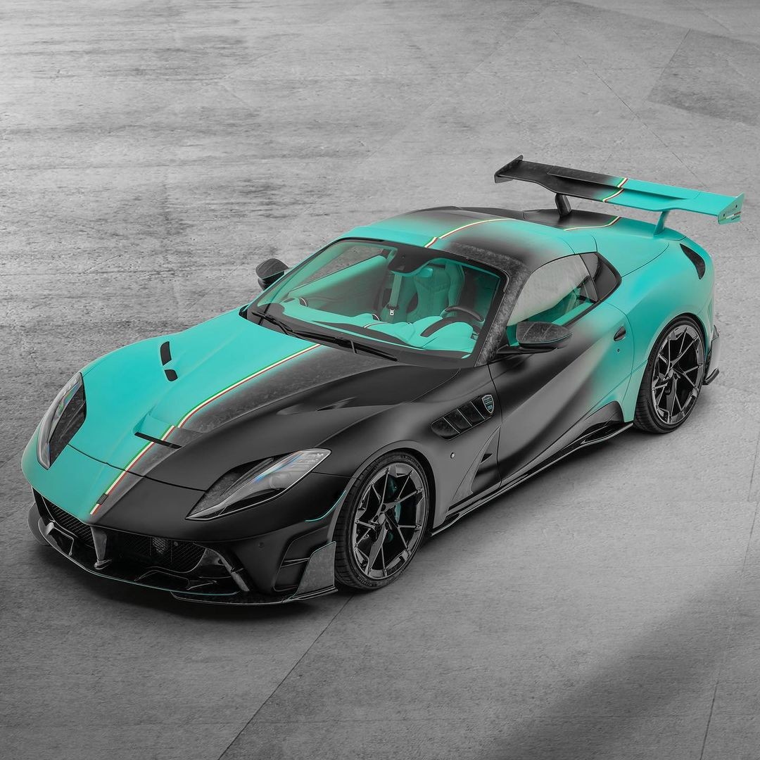 Mansory’s Crazy Mint Ferrari 812 GTS Upgrade