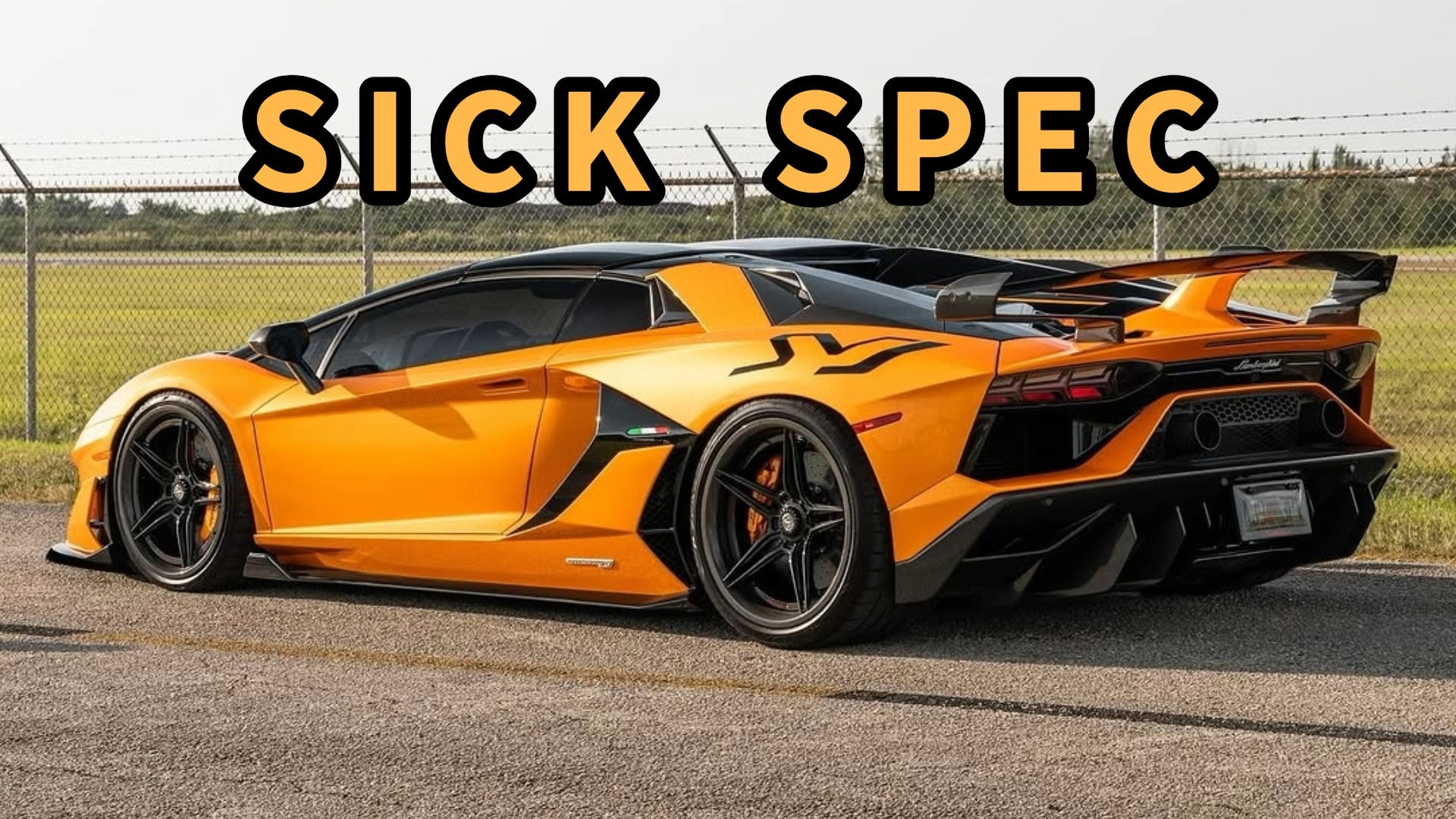 Lamborghini Aventador SVJ Gets Bold 1016 Orange Makeover