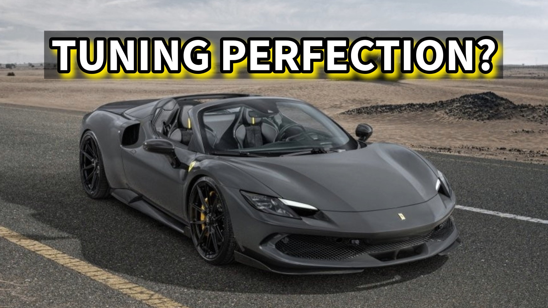 Ferrari 296 GTS Tuned by Novitec to 856 hp