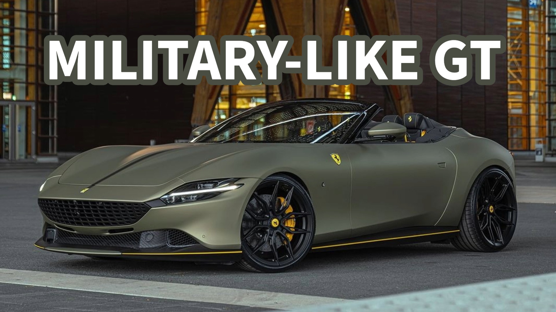 Satin Green Ferrari Roma by Novitec Stuns Fans