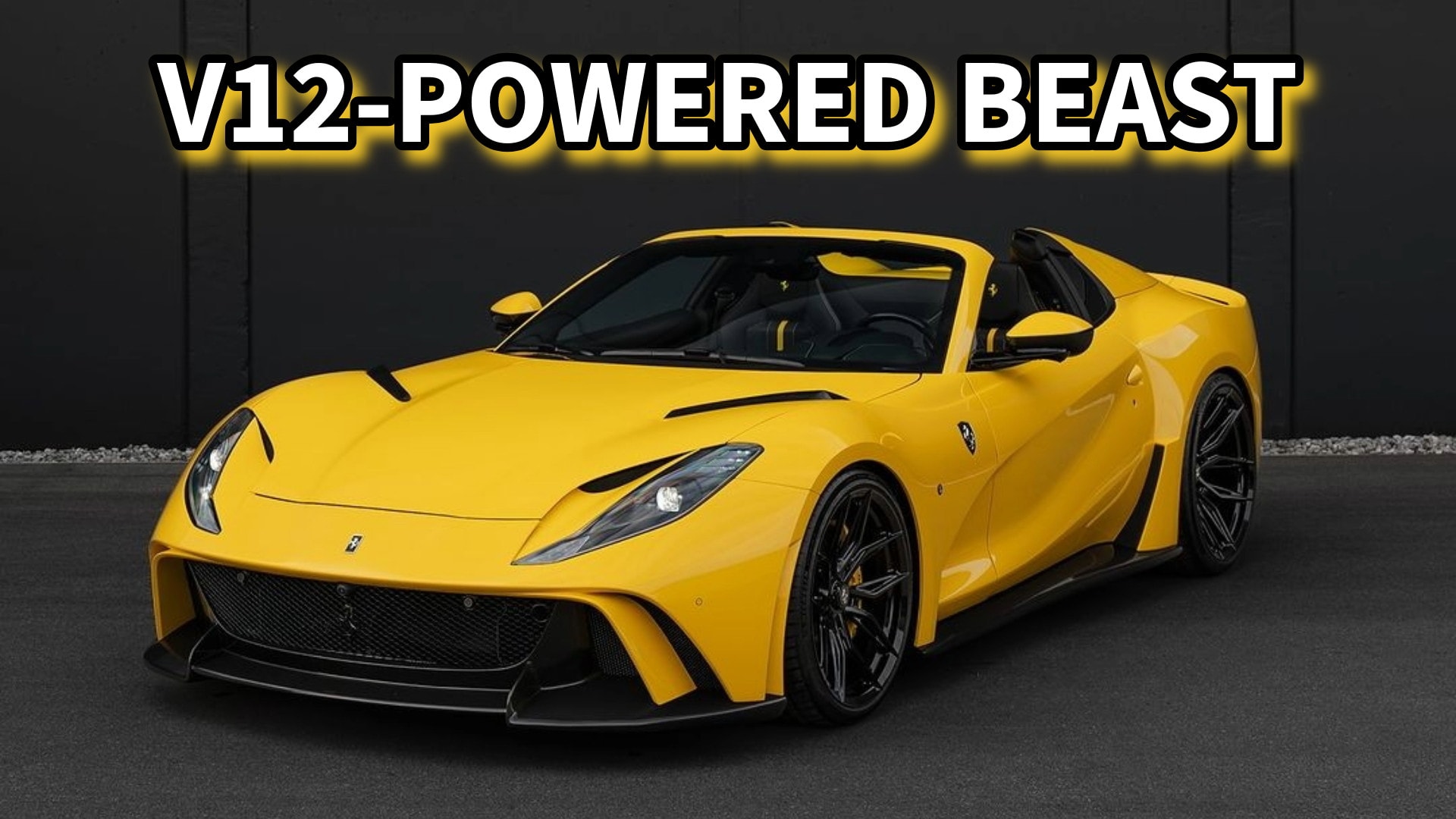 828 HP Ferrari 812 GTS Tuned by Novitec