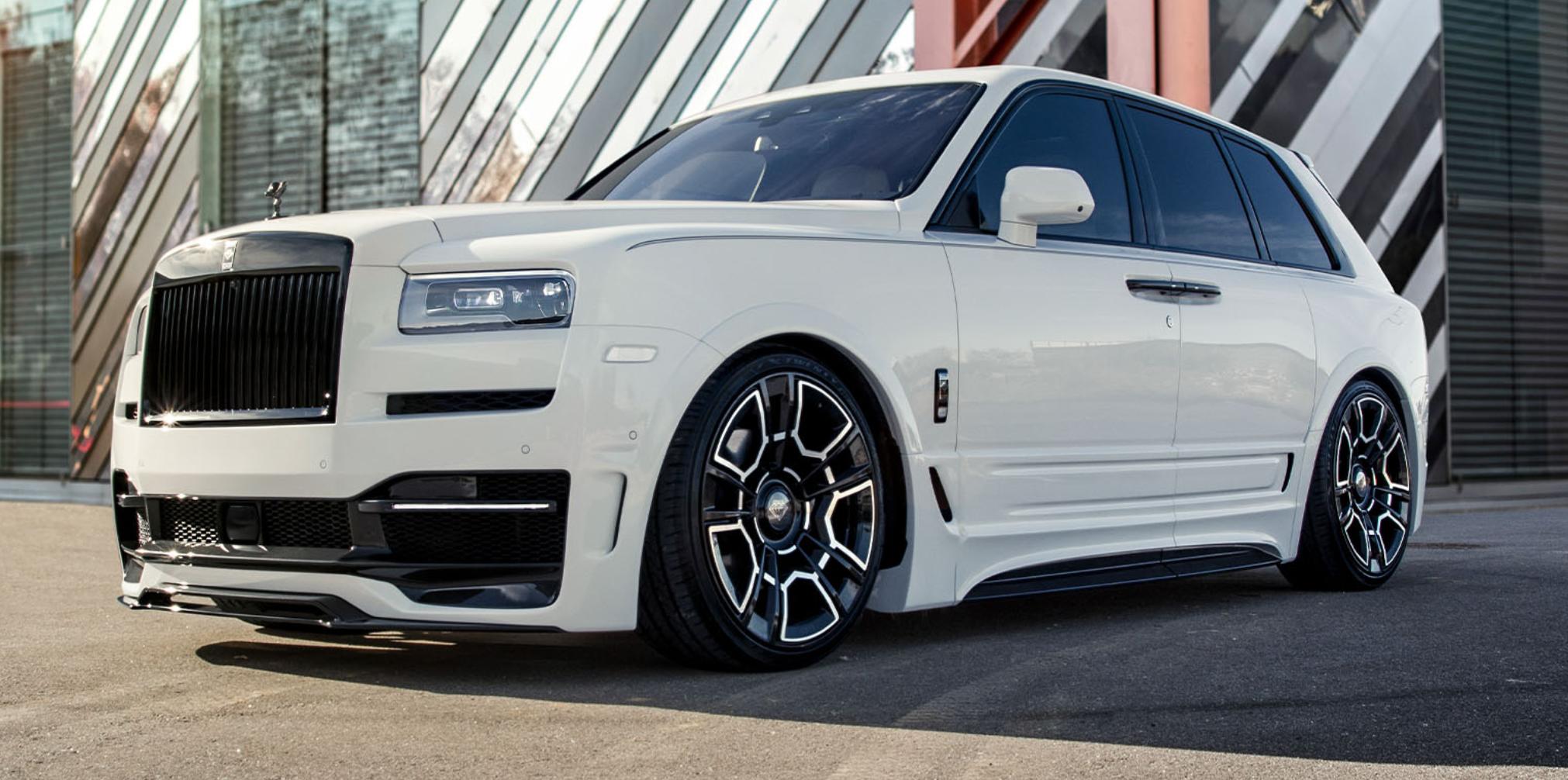 ONYX ROLLS ROYCE CULLINAN AERO KIT AND WHEELS