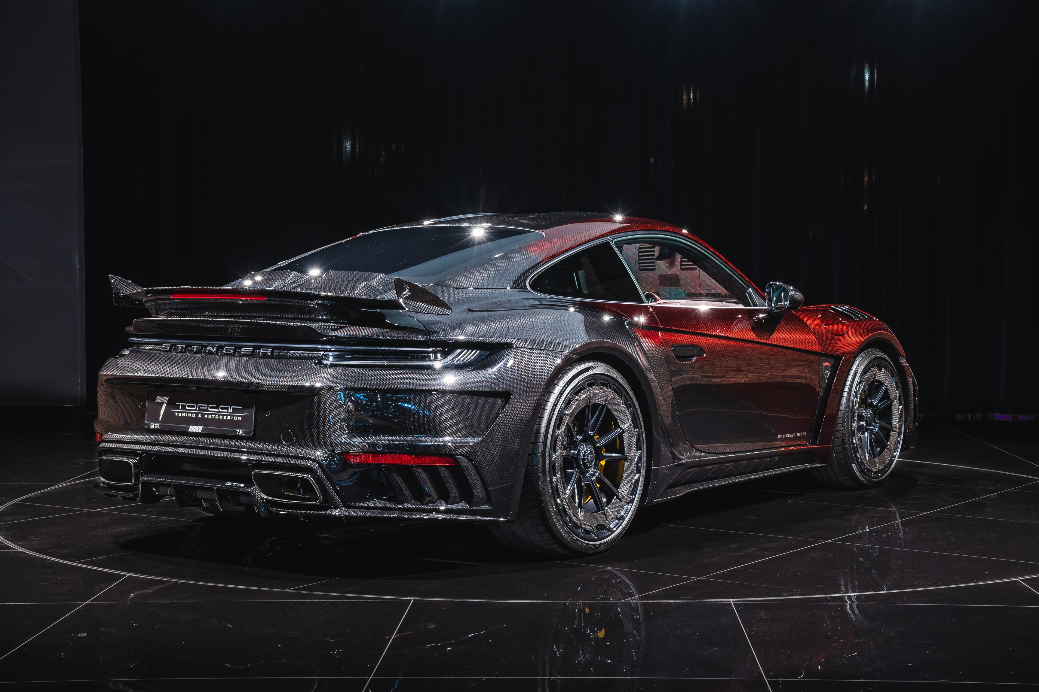TOP CAR Porsche 992 Stinger GTR - Limited Stealth Edition