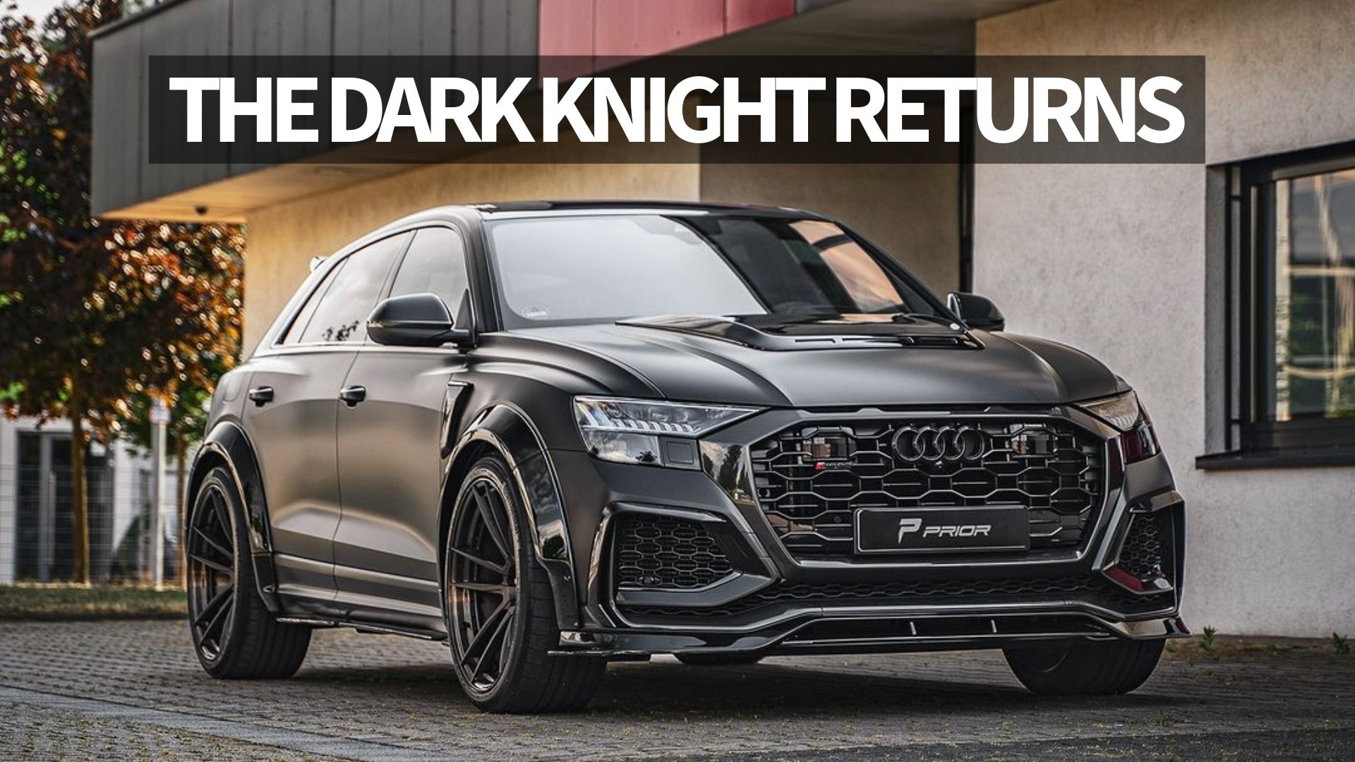Blacked-Out Audi RS Q8 by Prior Design