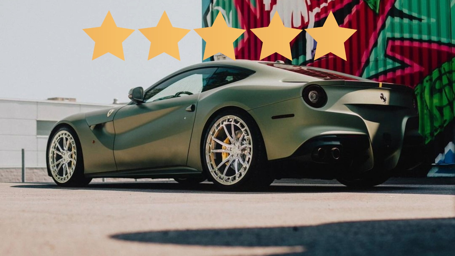 Custom F12berlinetta Channels a General’s Ride