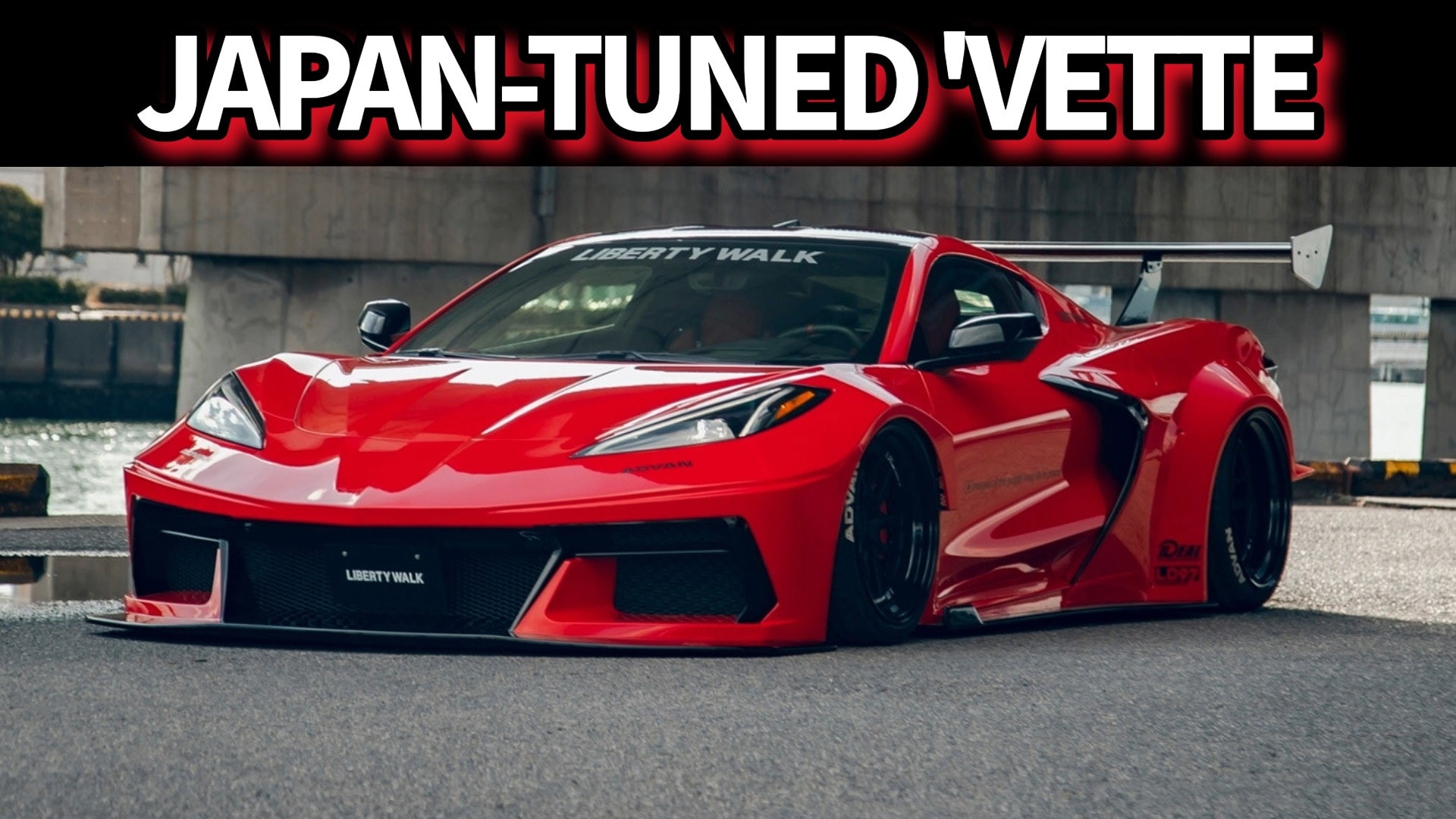 Widebody Chevrolet C8 Corvette by Liberty Walk