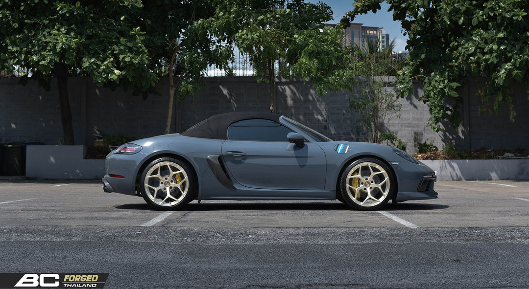 PORSCHE 718 CAYMAN S FORGED WHEELS