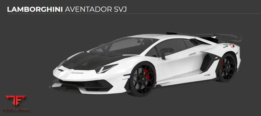 1016 LAMBORGHINI AVENTADOR SVJ CARBON PARTS