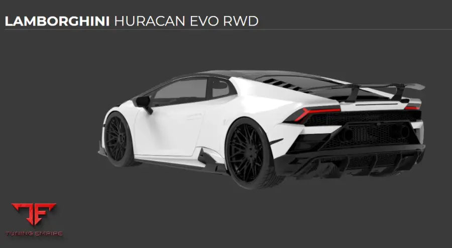 1016 LAMBORGHINI HURACAN EVO RWD CARBON PARTS