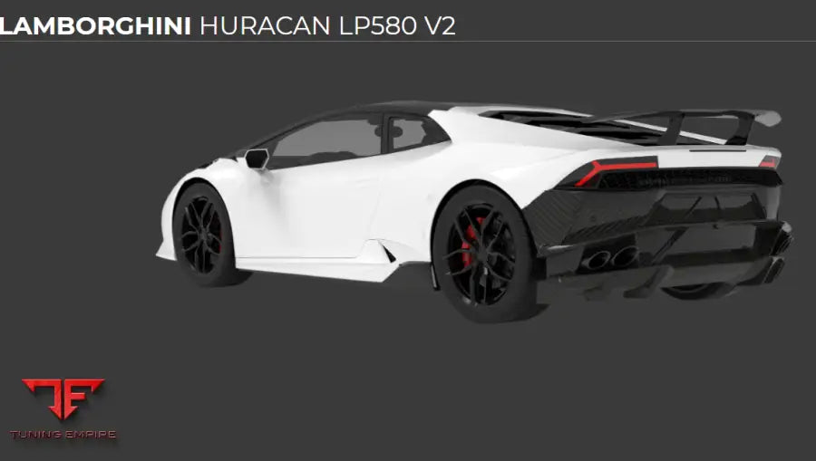 1016 LAMBORGHINI HURACAN LP580 V2 CARBON PARTS