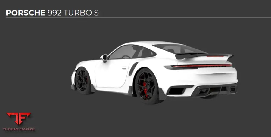 1016 PORSCHE TURBO S CARBON PARTS