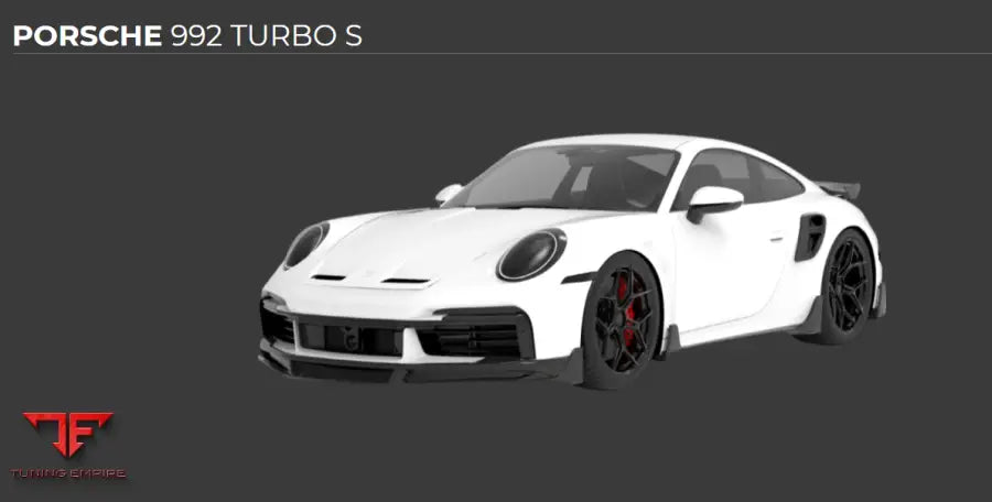1016 PORSCHE TURBO S CARBON PARTS