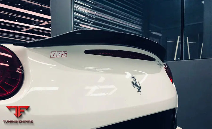 2009-2014 FERRARI CALIFORNIA BKSS STYLE CARBON FIBER TRUNK SPOILER BSD