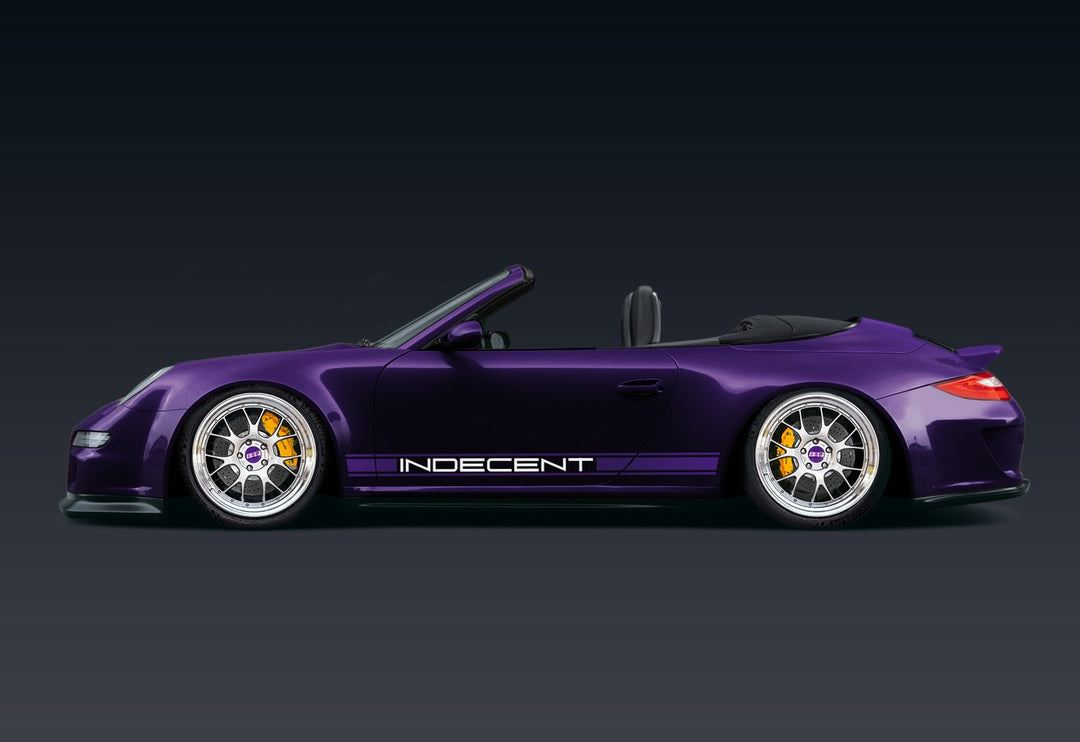 PORSCHE BODY KIT AND FORGED WHEELS-45