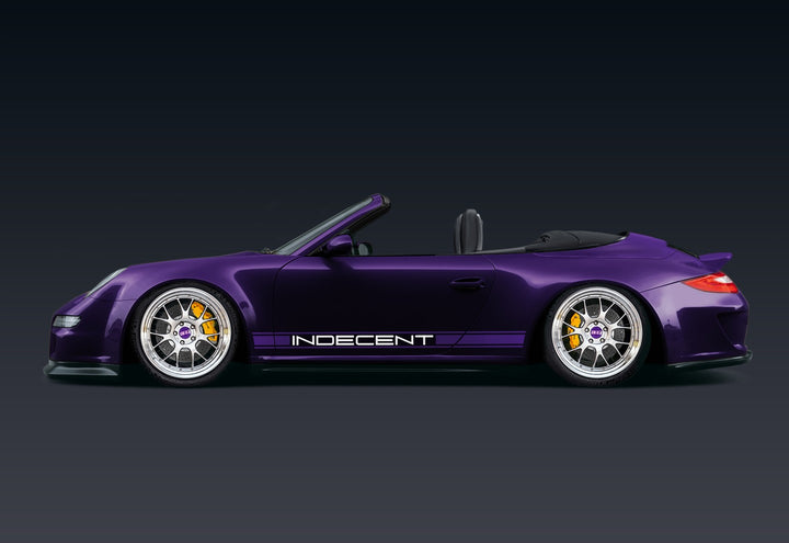 PORSCHE BODY KIT AND FORGED WHEELS-45