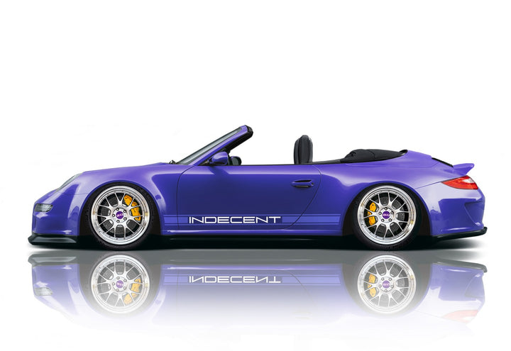 PORSCHE BODY KIT AND FORGED WHEELS-45