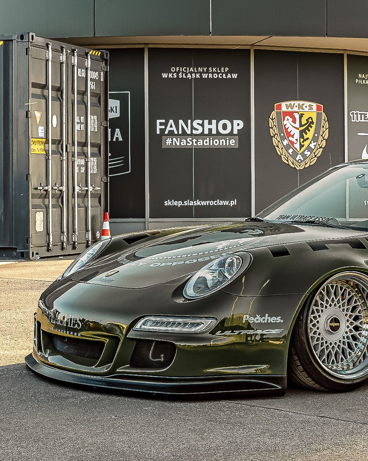 PORSCHE BODY KIT AND FORGED WHEELS-38