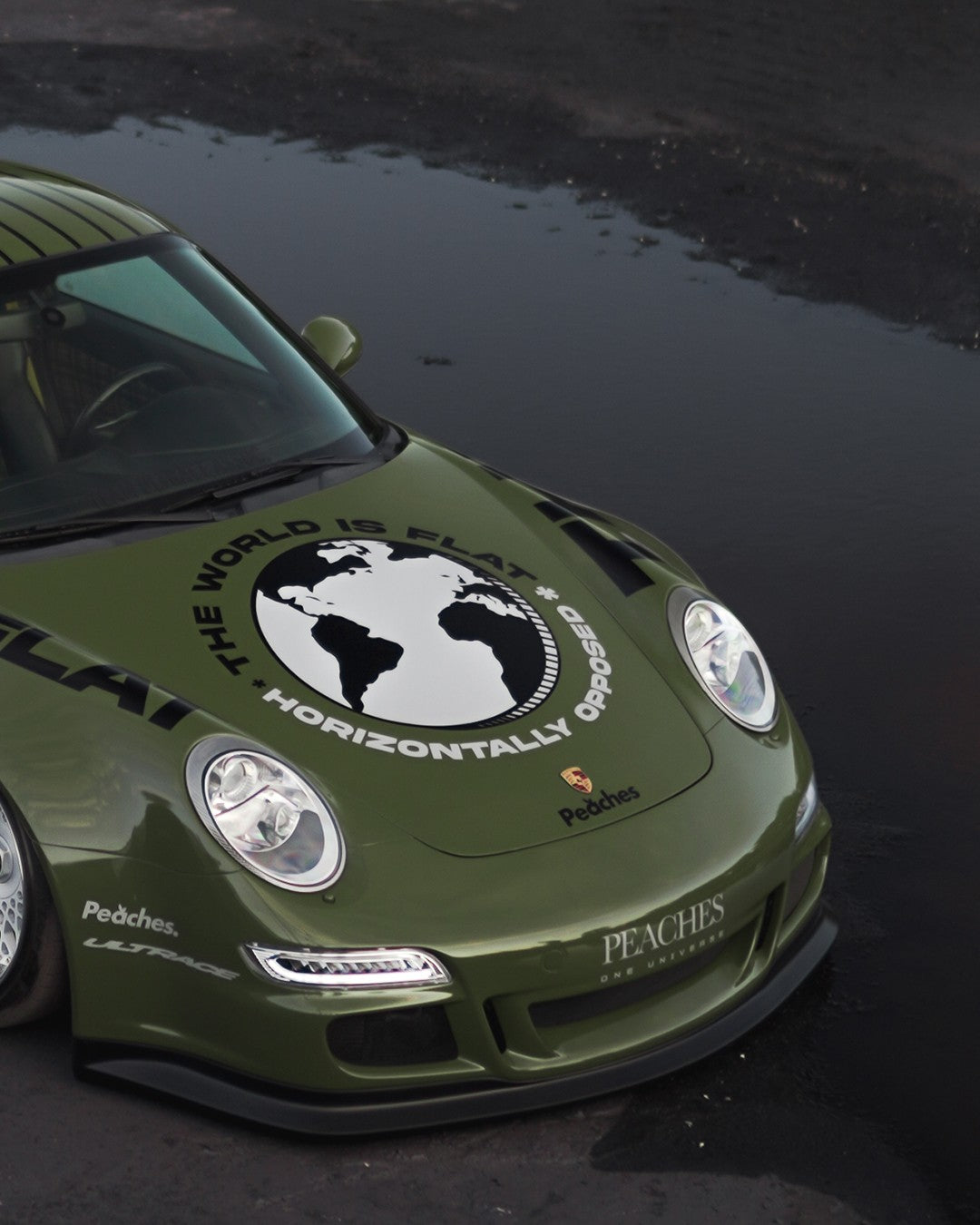 PORSCHE BODY KIT AND FORGED WHEELS-38