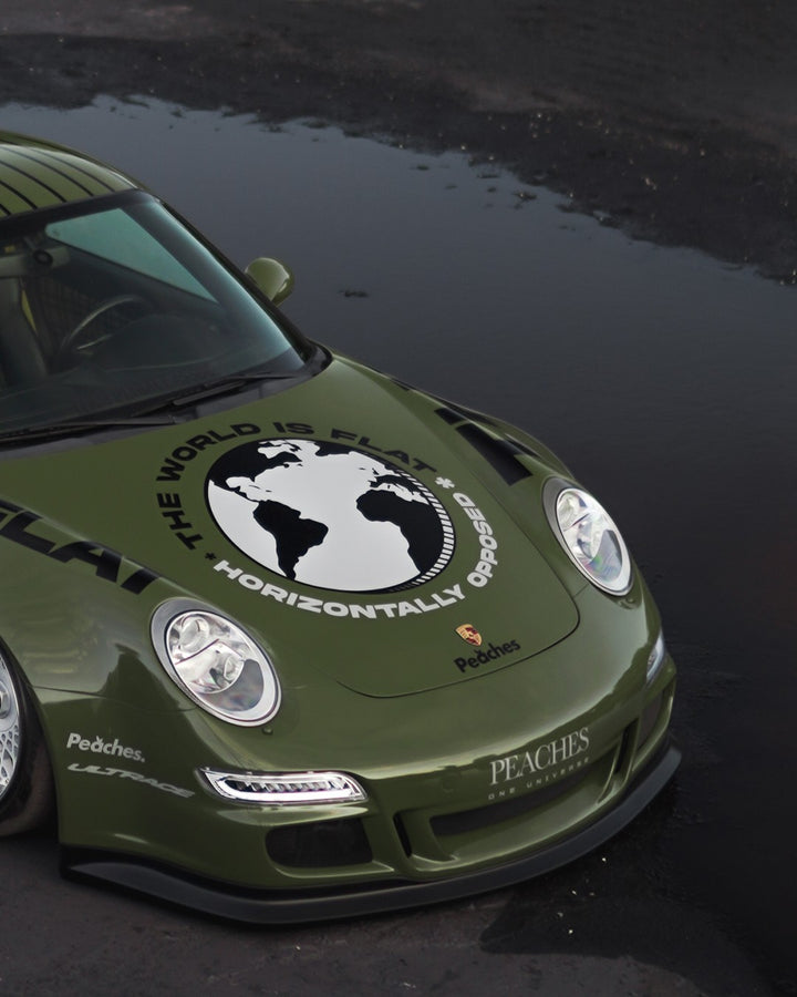 PORSCHE BODY KIT AND FORGED WHEELS-38