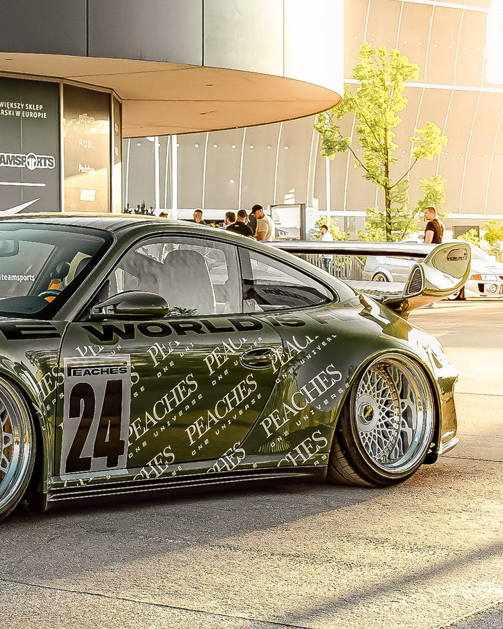 PORSCHE BODY KIT AND FORGED WHEELS-38