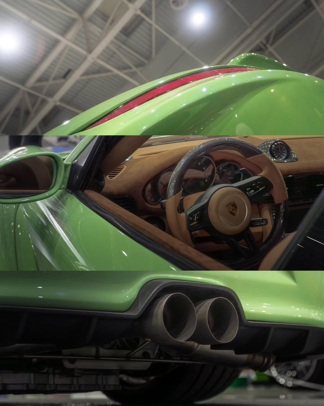 PORSCHE BODY KIT AND FORGED WHEELS-10