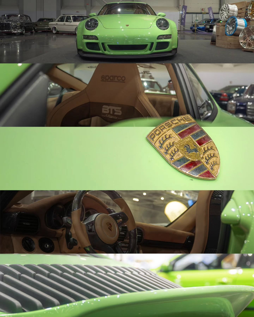 PORSCHE BODY KIT AND FORGED WHEELS-10