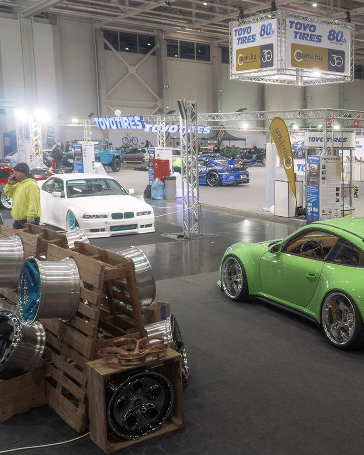 PORSCHE BODY KIT AND FORGED WHEELS-10