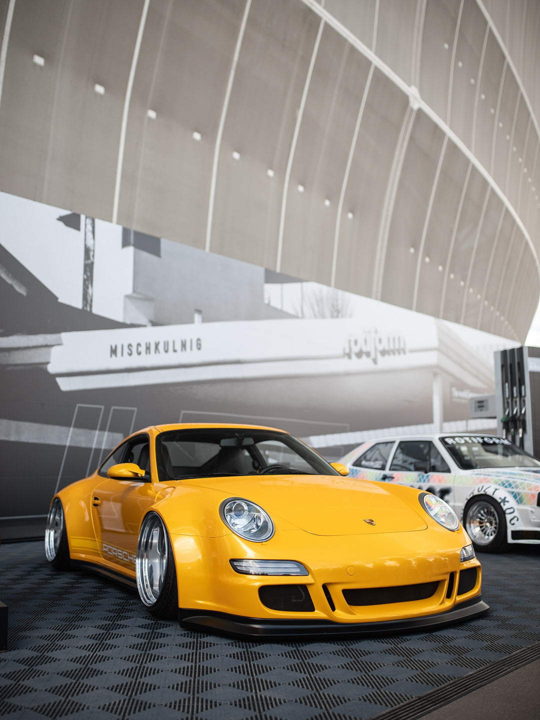 PORSCHE BODY KIT AND FORGED WHEELS-14