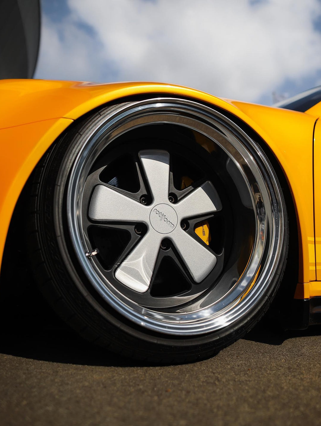 PORSCHE BODY KIT AND FORGED WHEELS-14