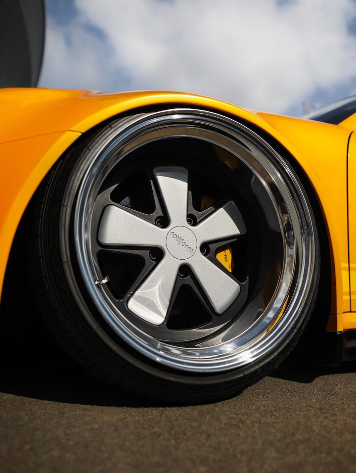 PORSCHE BODY KIT AND FORGED WHEELS-14