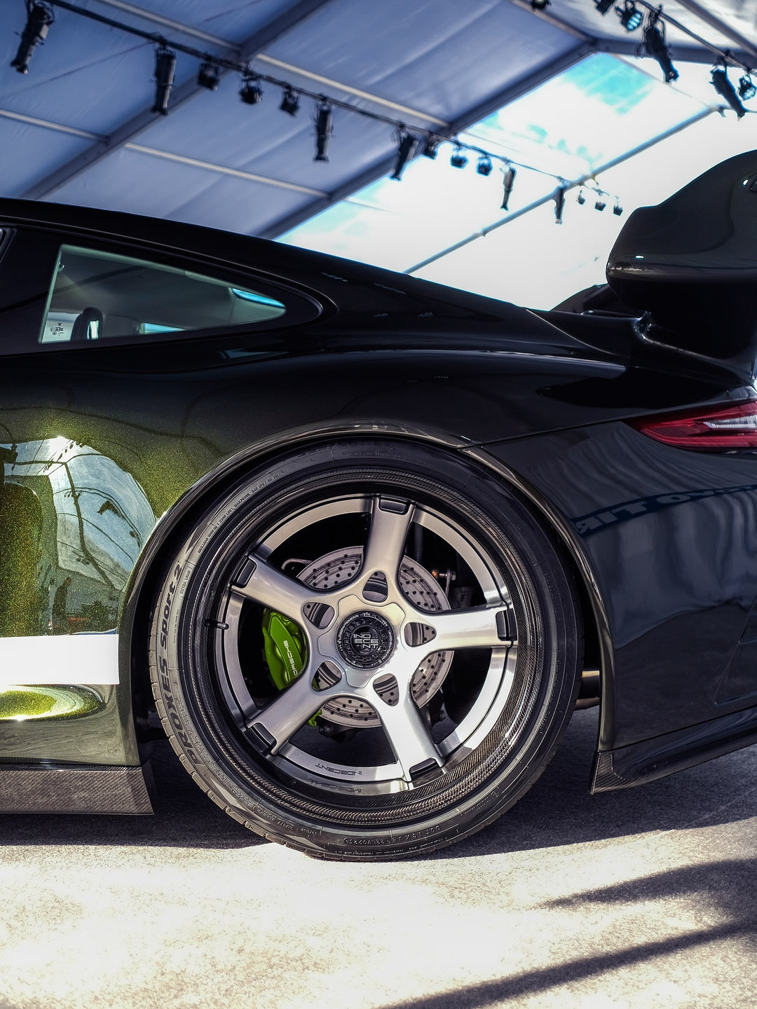 PORSCHE BODY KIT AND FORGED WHEELS-20
