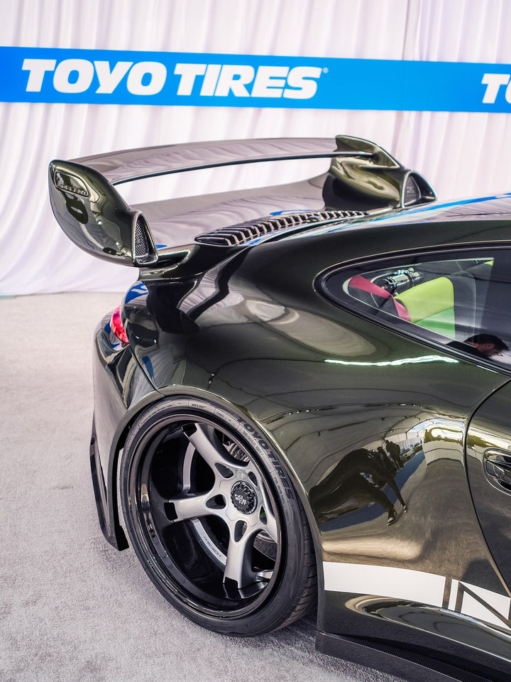 PORSCHE BODY KIT AND FORGED WHEELS-20