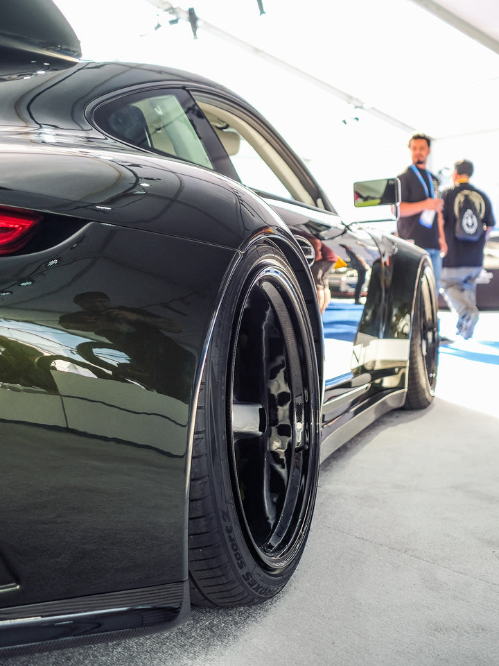 PORSCHE BODY KIT AND FORGED WHEELS-20