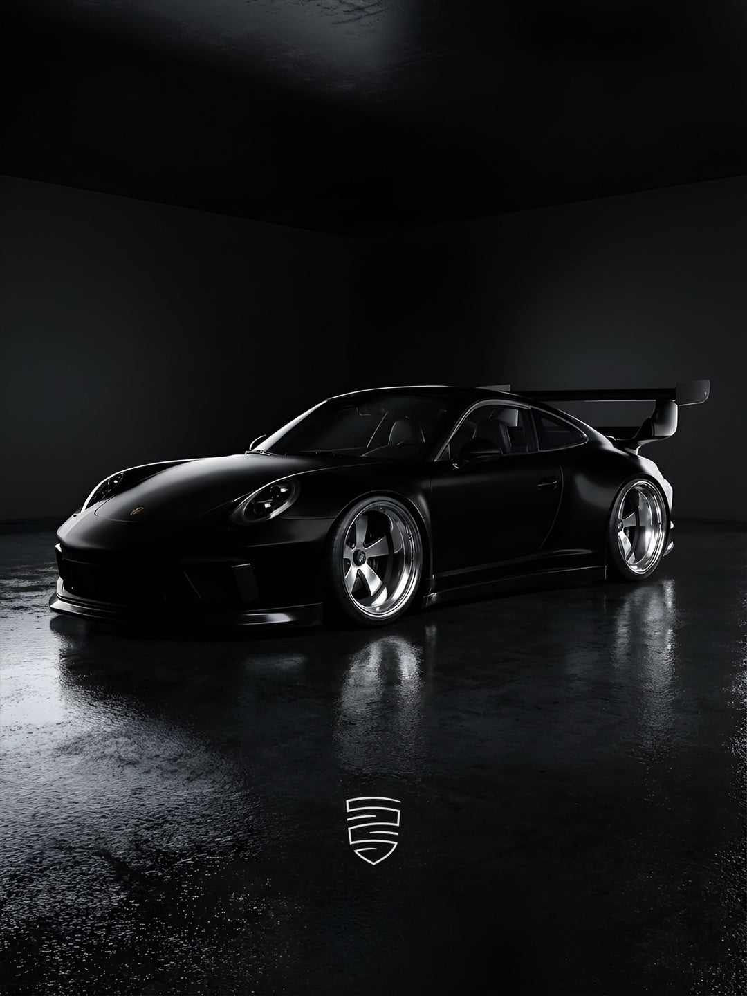 PORSCHE BODY KIT AND FORGED WHEELS-18