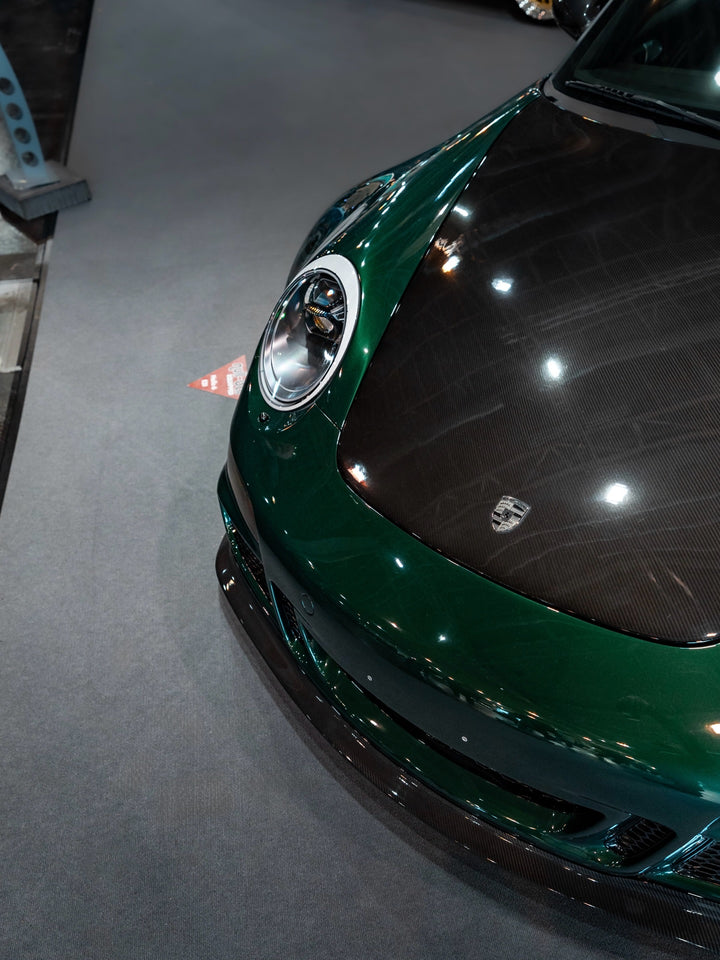 PORSCHE BODY KIT AND FORGED WHEELS-11