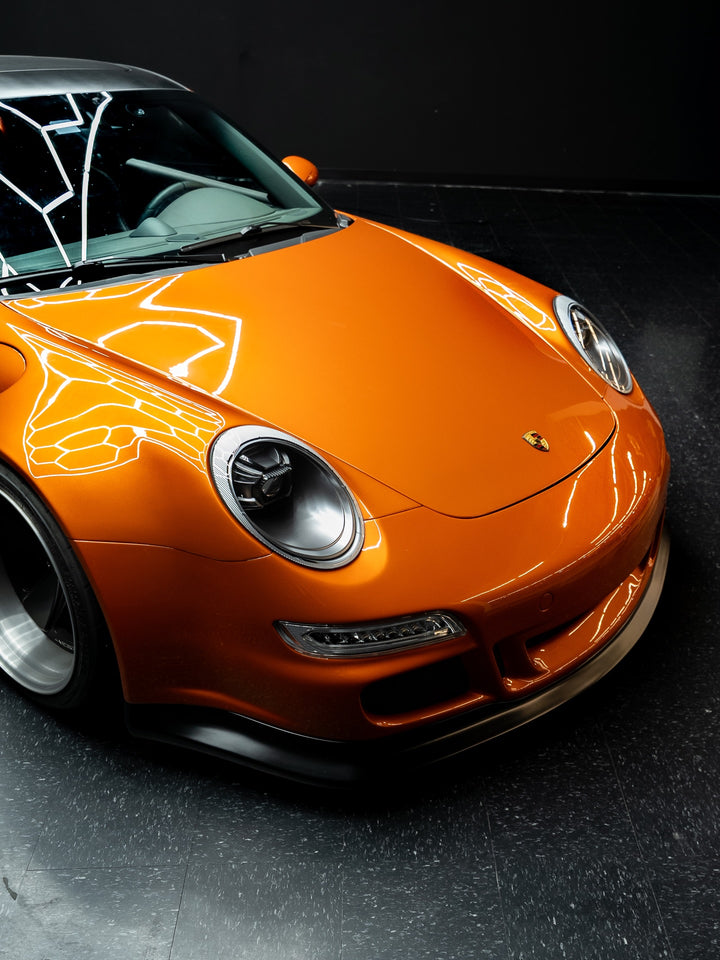 PORSCHE BODY KIT AND FORGED WHEELS-12