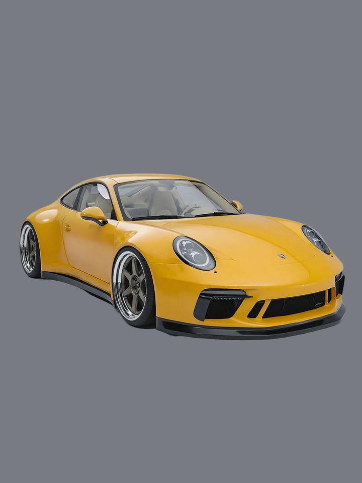 PORSCHE BODY KIT AND FORGED WHEELS-14