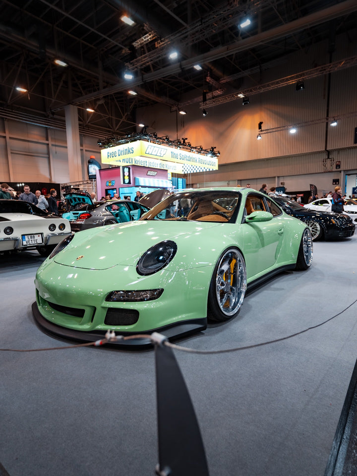 PORSCHE BODY KIT AND FORGED WHEELS-10