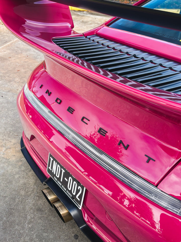 PORSCHE BODY KIT AND FORGED WHEELS